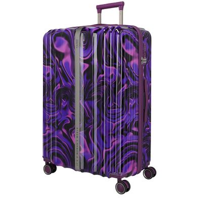 Travelite Lascana Lascana Trolley 4w L 077449, Purple Swirl, Damen