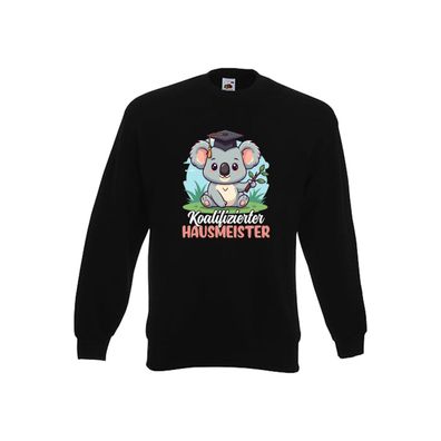 Koalifizierter Hausmeister | Hauswart v2 Sweatshirt Schwarz