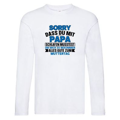 Muttertags Tasse vl3 Long Sleeve Weiß