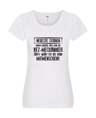 Neuste Studien: KFZ-Mechaniker | Werkstatt | Mechaniker Damen Shirt Weiß