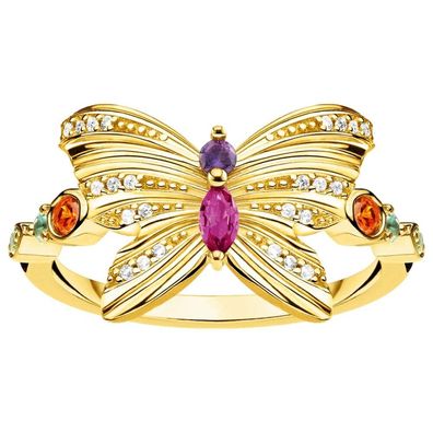 Thomas Sabo - TR2285-488-7 - Ring - Damen - 925er Silber vergoldet