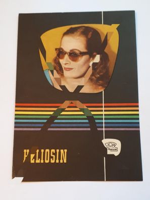 DDR Prospektblatt Heliosin ROW Rathenow