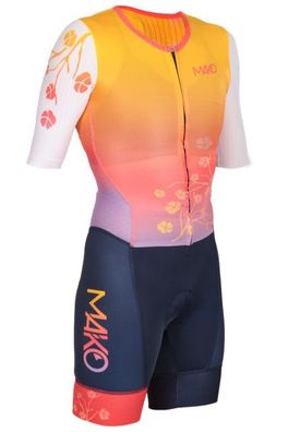 Einteiler Triathlon Mako Trisuit Pro Women Blossom
