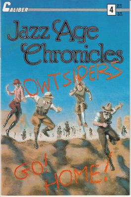 Jazz Age Chronicles # 4 (of 6) (Ted Slampyak) (Caliber Press USA, 1990)