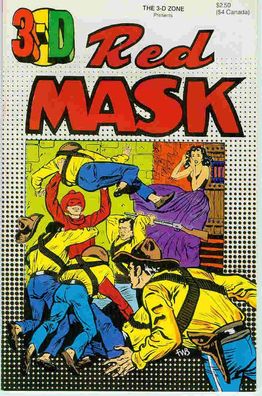 3-D Zone Presents # 9 (Red Mask, western) (USA, 1987)