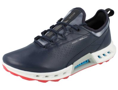 ECCO Biom C4 Damen Golfschuhe Halbschuhe wasserdicht blau pink Glattleder
