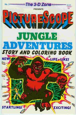 3-D Zone Presents # 3 (Jungle Adventures) (USA, 1987)