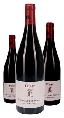 3 x Rudolf Fürst Bürgstadter Berg Spätburgunder 1. Gewächs trocken – 2023