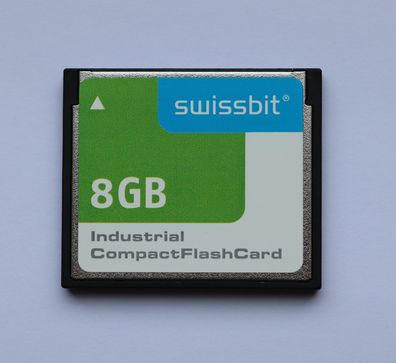 8 GB Swissbit Industrial CompactFlash CF Compact Flash 8GB SFCF8192H2BO2TO