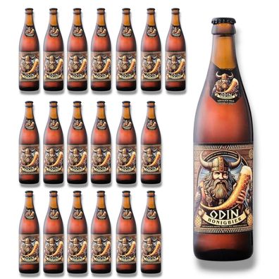 Odin Trunk 20 x 0,5l - Honigbier mit 5,4% Vol
