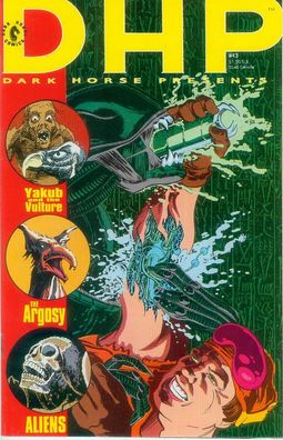 Dark Horse Presents # 43 (Aliens, The Argosy, Dawn of Angst, Yakub) (USA, 1990)