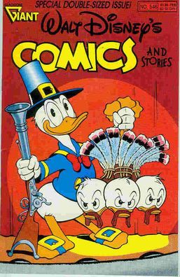 Walt Disney´s Comics & Stories # 546 (Carl Barks, 68 pages) (USA,1990)