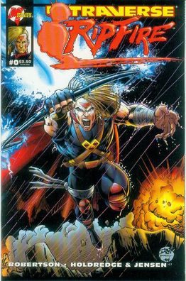 Ripfire # 0 (one-shot) (Darick Robertson, 52 pages) (Malibu Comics USA,1995)
