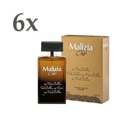 Malizia OUD my First Billion Eau de Toilette Parfum 6x 100 ml - sixpack
