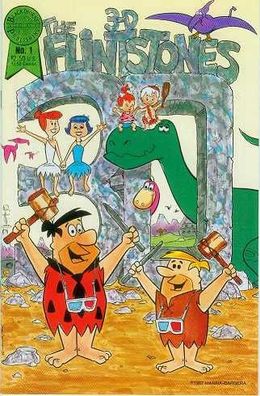 The Flintstones in 3-D # 1 (Jorge Pacheco) (USA, 1987)