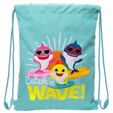 Baby Shark Surfing Turnbeutel 34cm