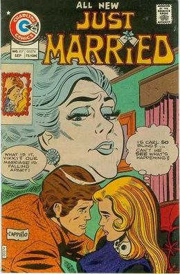 Just Married # 107 (sampler with romance stiroes) (Charlton USA, 1975)