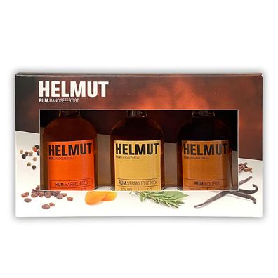 Helmut 8 Jahre Rum Tastingset, 40% Vol. 0,15 l
