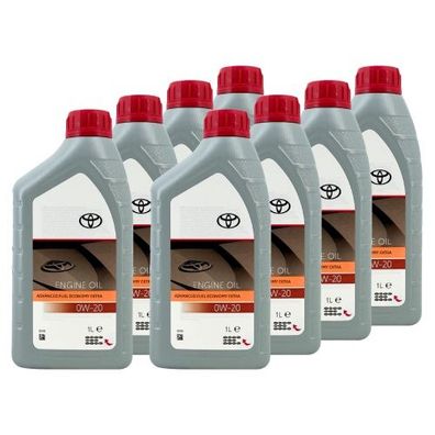 Toyota Advanced Fuel Economy Extra 0W-20 8x1 Liter