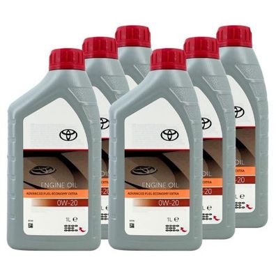Toyota Advanced Fuel Economy Extra 0W-20 6x1 Liter