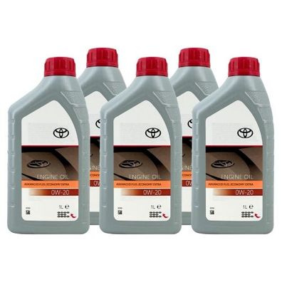 Toyota Advanced Fuel Economy Extra 0W-20 5x1 Liter