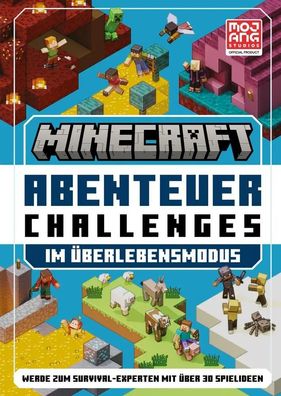 Minecraft Abenteuer Challenges | Minecraft (u. a.) | Buch | 96 S. | Deutsch