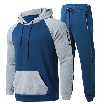 Sport-Trainingsanzug Kapuzenpullover Jogger Sweatshirt Pullover Jacke Hose