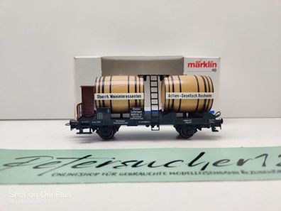 Märklin H0 AC 4432 Weinwagen "Oberrh. Weininteressenten" / Privat, EL / OVP weiß