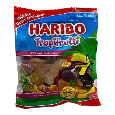 HARIBO Tropifrutti Fruchtgummi Tüte à 175g