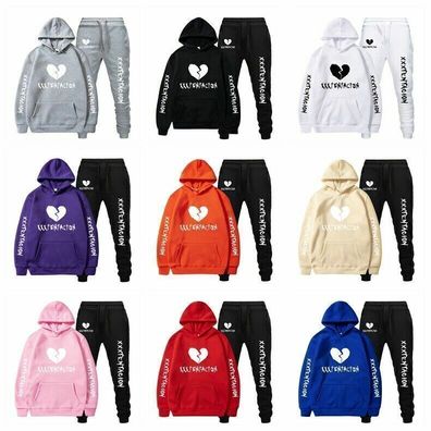 Xxxtentacion Sportanzug Herren Hoodie Hose Set Trainingsanzug Outdoor Joggers