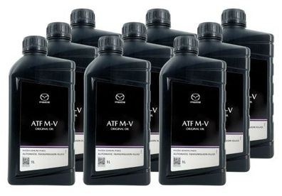 Mazda Original Oil ATF M-V Automatikgetriebeöl 9x1 Liter