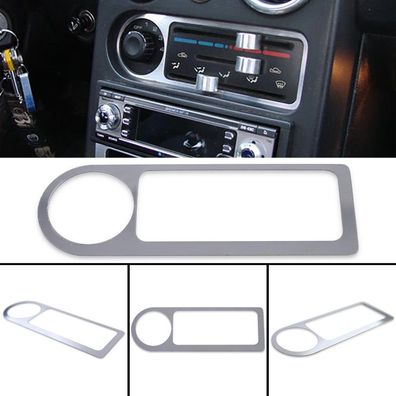 Heizungs Lüfter Regler Blende Edelstahl passend für Mazda MX5 NA 89-98