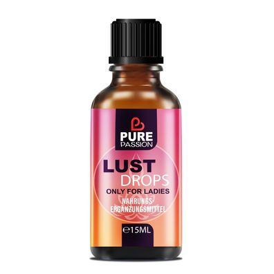 Pure Passion® Lust Drops - Libido Frau - for Ladies - Libido steigern