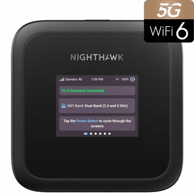 Nighthawk M3 Wifi 6, Mobile Wlan-Router (Schwarz)