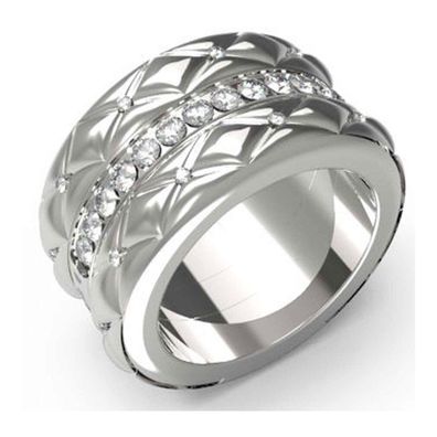 Mode Stahlring Stylish Guess JUBR04592JWRH - Kreislauf: 58 mm