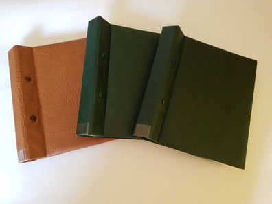 ETB-Album leer, 3 x, von Kobra, mit Hüllen in jedem Album (F)