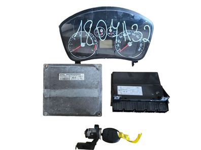 Ford Fiesta 5 JH1 1,4 16V Facelift Motorsteuergerät Set 6S6112A650GD