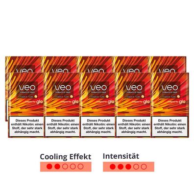veo Tropical TWIST CLICK Sticks für glo - 10x20 Stück = 1 Stange