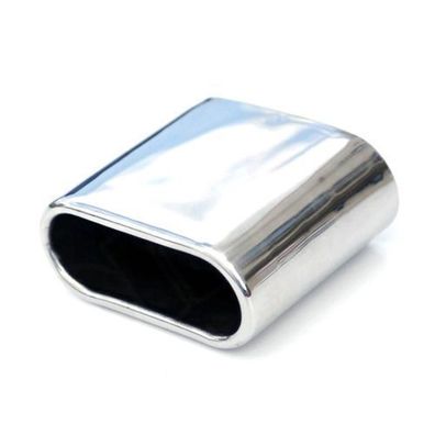 Auspuffblende Endrohr für Fiat 500 2007-2025 Edelstahl Chrom 1tlg