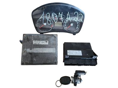 Motorsteuergerät Set Ford Fiesta V 6S6112A650PC Siemens S118763016C