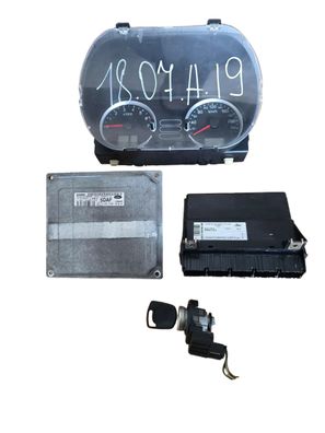 Ford Fiesta MK5 Steuergerät Set 4S6112A650JC