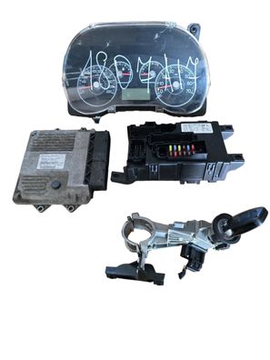 51806501 motorsteuergerät Set für FIAT GRANDE PUNTO 1.3 MJTD