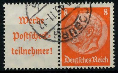 D-REICH Zusammendruck Nr W87 gestempelt WAAGR PAAR X7A68F2