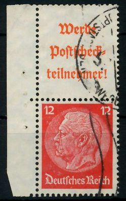 D-REICH Zusammendruck Nr S203 gestempelt SENKR PAAR X7A69A6