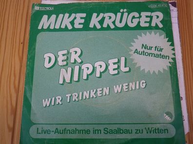 Mike Krüger Der Nippel Live-Aufnahme Saalbau Witten Automaten-Single ri111