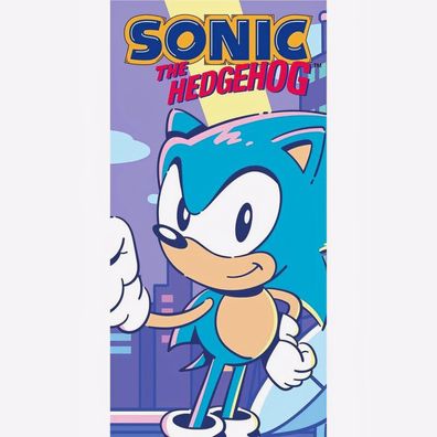 Strandtuch Badetuch - Sonic The Hedgehog - 70 x 140 cm (1036)