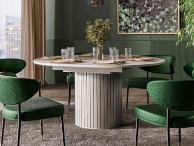 Tisch Zante ZA09 Stilvoll Esszimmertisch Rund Wohnzimmer Esstisch Modern Kollektion