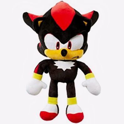 SONIC The Hedgehog - Shadow Plüsch Figur ca. 28 cm Groß