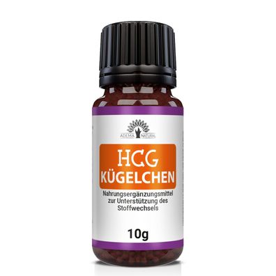 Adema Natural® HCG Kügelchen - Unterstützung des Fettstoffwechsels - hcg