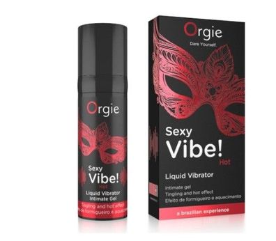 Sexy Vibe! Hot - Erregendes Intimgel mit wärmendem Effekt 15 ml